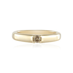 I2 Brown Diamond Silver Ring