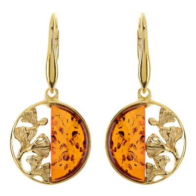 Baltic Amber Silver Earrings (dagen)