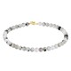 Black Rutile Quartz Silver Necklace