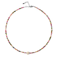 Keshi pearl Silver Necklace