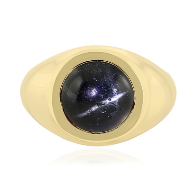 Indian star diopside Silver Ring