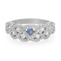Kanchanaburi Sapphire Silver Ring