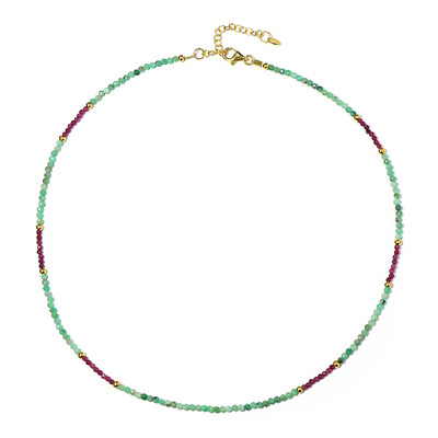 Socoto Emerald Silver Necklace