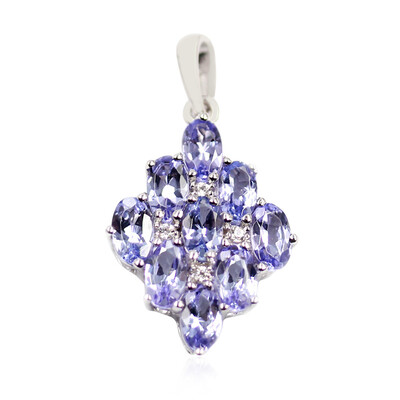 Tanzanite Silver Pendant