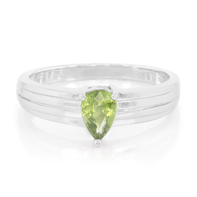 Mozambique Sapphire Silver Ring