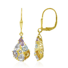 Citrine Silver Earrings