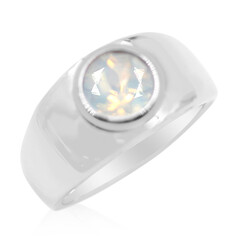 Blue Moon Quartz Silver Ring