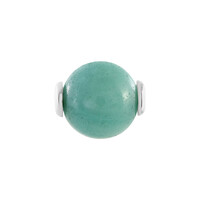 Amazonite Silver Pendant