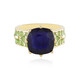 Madagascar Blue Sapphire Silver Ring (Adela Silber)