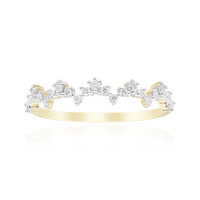 9K SI1 (G) Diamond Gold Ring