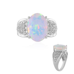 Welo Opal Silver Ring