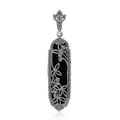 Onyx Silver Pendant