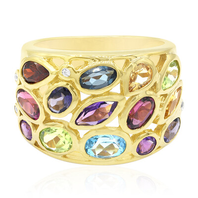 Amethyst Silver Ring