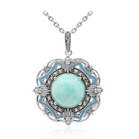 Amazonite Silver Necklace