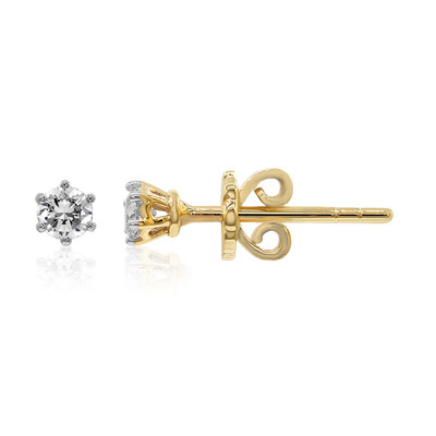 9K SI1 (G) Diamond Gold Earrings (Annette)