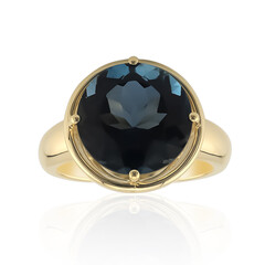 9K London Blue Topaz Gold Ring