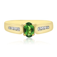 14K AAA Tsavorite Gold Ring (CIRARI)