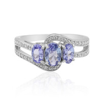 Tanzanite Silver Ring