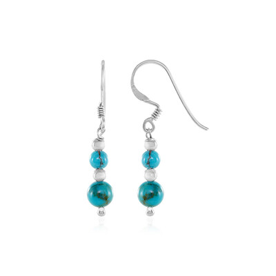 Turquoise Silver Earrings