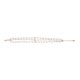 White Freshwater Pearl Silver Bracelet