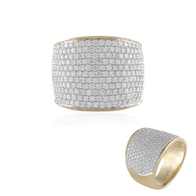 9K SI2 (H) Diamond Gold Ring (de Melo)