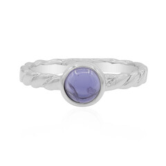 Iolite Silver Ring