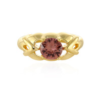 Pink Zircon Silver Ring