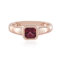 Rhodolite Silver Ring