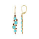 Sleeping Beauty Turquoise Silver Earrings (KM by Juwelo)