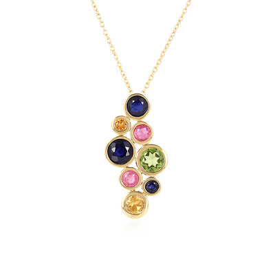 Peridot Silver Necklace