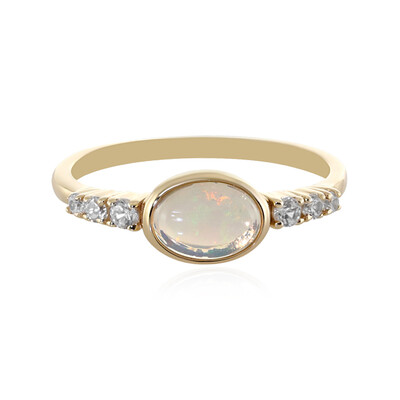 9K Welo Opal Gold Ring