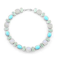 Sleeping Beauty Turquoise Silver Bracelet (KM by Juwelo)