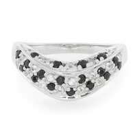 White Sapphire Silver Ring