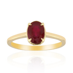 9K Bemainty Ruby Gold Ring