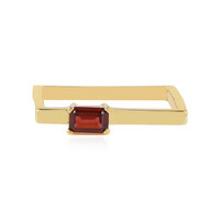 Indian Garnet Silver Ring