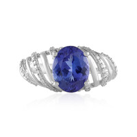 14K AAA Tanzanite Gold Ring (de Melo)