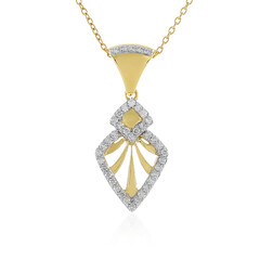 14K Flawless (F) Diamond Gold Necklace (LUCENT DIAMONDS)