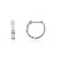 Flawless (F) Diamond Platinium Earrings (LUCENT DIAMONDS)