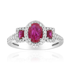 14K AAA Mozambique Ruby Gold Ring (CIRARI)