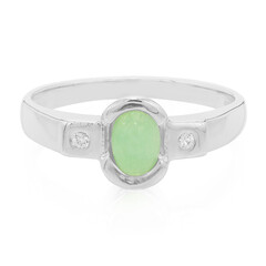 Imperial Chrysoprase Silver Ring