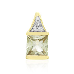9K Colour Change Diaspore Gold Pendant (Tenner Diniz)