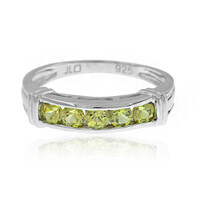 Mali Garnet Silver Ring