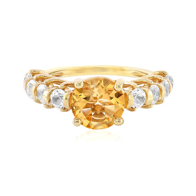 Citrine Silver Ring