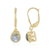 Labradorite Silver Earrings