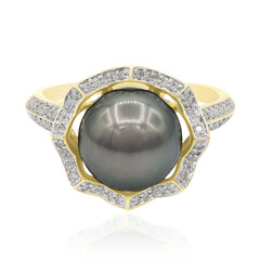 9K Tahitian Pearl Gold Ring (TPC)
