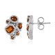 Madeira Citrine Silver Earrings