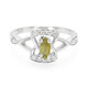 Cuprian Tourmaline Silver Ring
