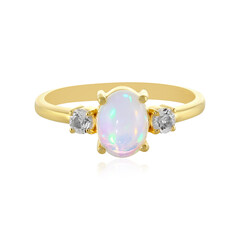 Welo Opal Silver Ring