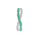 Ethiopian Emerald Silver Pendant