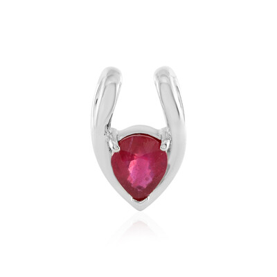 Bemainty Ruby Silver Pendant